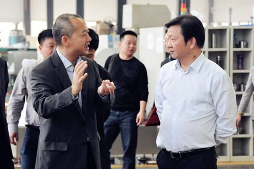 祁阳县委书记魏湘江等领导来访